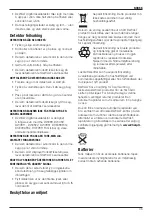 Preview for 47 page of DeWalt DE0892 Original Instructions Manual