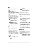 Preview for 20 page of DeWalt de7400 Instruction Manual