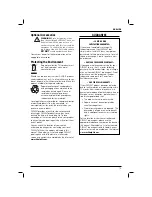 Preview for 21 page of DeWalt de7400 Instruction Manual