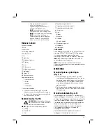 Preview for 47 page of DeWalt de7400 Instruction Manual