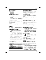 Preview for 7 page of DeWalt DE9135 Original Instructions Manual
