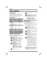 Preview for 16 page of DeWalt DE9135 Original Instructions Manual