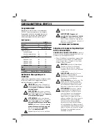 Preview for 34 page of DeWalt DE9135 Original Instructions Manual