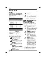 Preview for 46 page of DeWalt DE9135 Original Instructions Manual