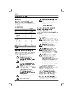 Preview for 58 page of DeWalt DE9135 Original Instructions Manual