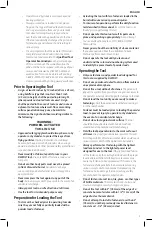 Preview for 5 page of DeWalt DFD270 Instruction Manual