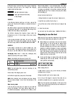 Preview for 12 page of DeWalt DGN9033-XJ Original Instructions Manual