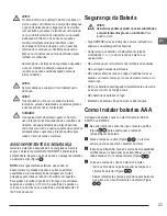 Preview for 23 page of DeWalt DW0100 User Manual