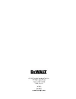 Preview for 24 page of DeWalt DW030PL User Manual