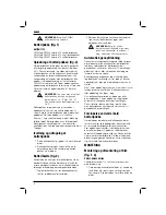 Preview for 10 page of DeWalt DW052 Instructions Manual