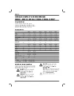 Preview for 24 page of DeWalt DW052 Instructions Manual