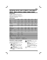 Preview for 33 page of DeWalt DW052 Instructions Manual