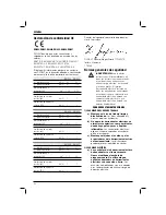 Preview for 34 page of DeWalt DW052 Instructions Manual