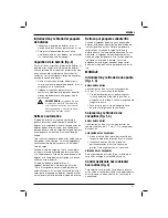 Preview for 39 page of DeWalt DW052 Instructions Manual