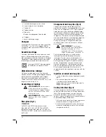 Preview for 48 page of DeWalt DW052 Instructions Manual