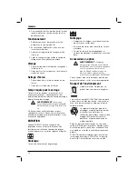 Preview for 50 page of DeWalt DW052 Instructions Manual