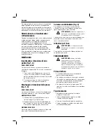 Preview for 58 page of DeWalt DW052 Instructions Manual