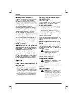 Preview for 84 page of DeWalt DW052 Instructions Manual