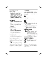 Preview for 85 page of DeWalt DW052 Instructions Manual