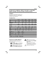 Preview for 105 page of DeWalt DW052 Instructions Manual