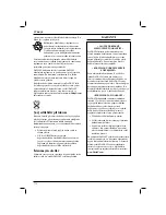 Preview for 112 page of DeWalt DW052 Instructions Manual