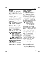 Preview for 119 page of DeWalt DW052 Instructions Manual