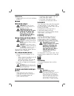 Preview for 25 page of DeWalt DW059 Instructions Manual