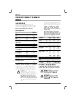 Preview for 28 page of DeWalt DW059 Instructions Manual