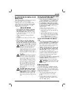 Preview for 33 page of DeWalt DW059 Instructions Manual