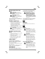 Preview for 47 page of DeWalt DW059 Instructions Manual