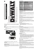 Preview for 25 page of DeWalt DW0822 Instruction Manual