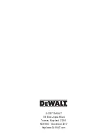 Preview for 34 page of DeWalt DW08802 User Manual