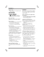 Preview for 28 page of DeWalt DW096 Instructions Manual