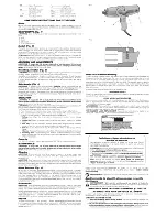 Preview for 2 page of DeWalt DW297 Instruction Manual