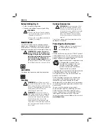 Preview for 30 page of DeWalt DW518 Original Instructions Manual