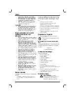 Preview for 44 page of DeWalt DW518 Original Instructions Manual