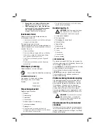 Preview for 96 page of DeWalt DW518 Original Instructions Manual