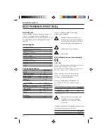 Preview for 44 page of DeWalt DW570K Manual