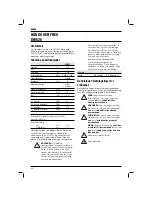 Preview for 70 page of DeWalt DW626 Instructions Manual