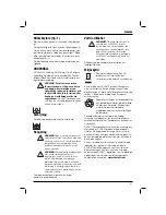 Preview for 89 page of DeWalt DW650 Original Instructions Manual