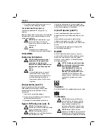 Preview for 96 page of DeWalt DW650 Original Instructions Manual