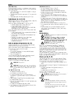 Preview for 52 page of DeWalt DW733 Manual