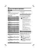 Preview for 6 page of DeWalt DWC24K3 Original Instructions Manual