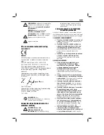 Preview for 7 page of DeWalt DWC24K3 Original Instructions Manual