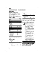 Preview for 16 page of DeWalt DWC24K3 Original Instructions Manual