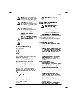 Preview for 17 page of DeWalt DWC24K3 Original Instructions Manual