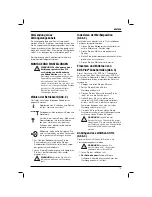 Preview for 21 page of DeWalt DWC24K3 Original Instructions Manual