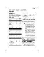 Preview for 27 page of DeWalt DWC24K3 Original Instructions Manual