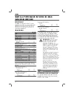 Preview for 36 page of DeWalt DWC24K3 Original Instructions Manual