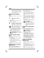 Preview for 52 page of DeWalt DWC24K3 Original Instructions Manual